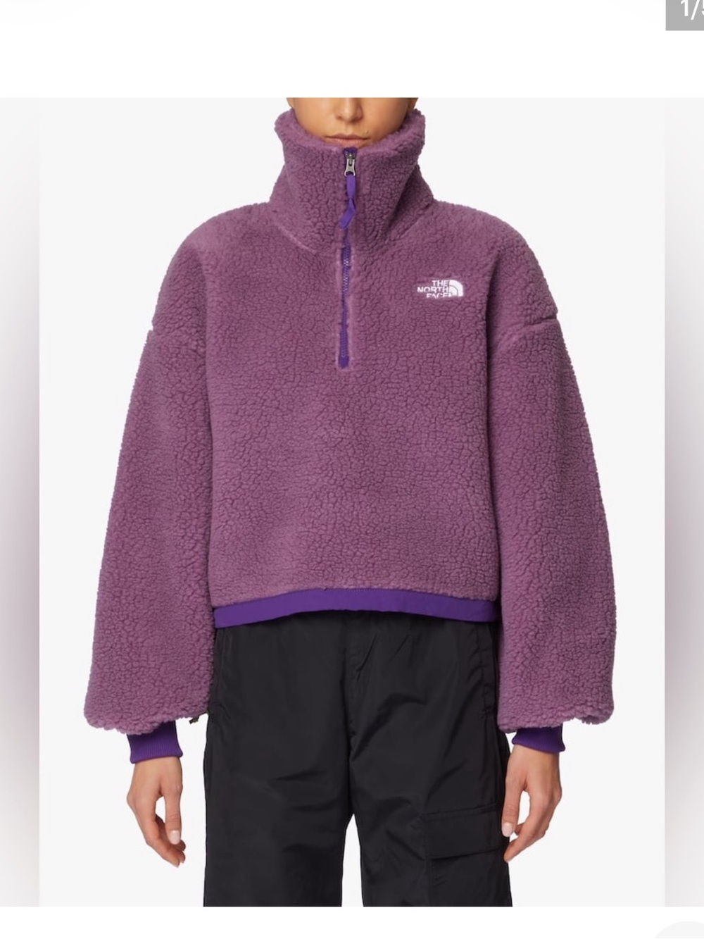 The North Face Platte sherpa fleece - medium NWOT